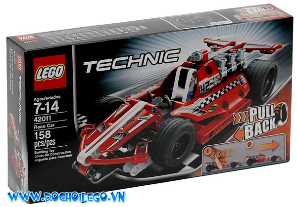42011  LEGO® Race Car (mẫu năm 2013)