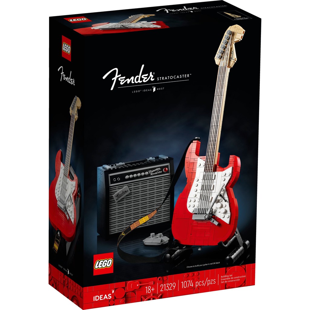 []Có sẵn[] 21329 LEGO Ideas Fender Stratocaster - Đàn Guitar Fender