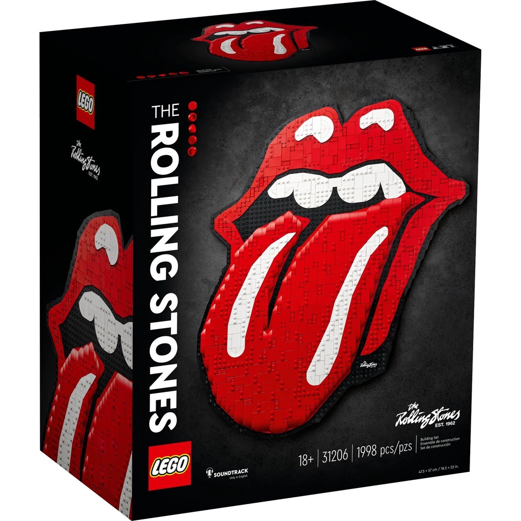32106 LEGO Art The Rolling Stones - Thể hiện niềm đam mê âm nhạc của bạn