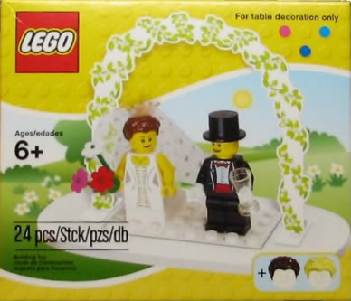 853340 LEGO® Minifigure Wedding Favour Set