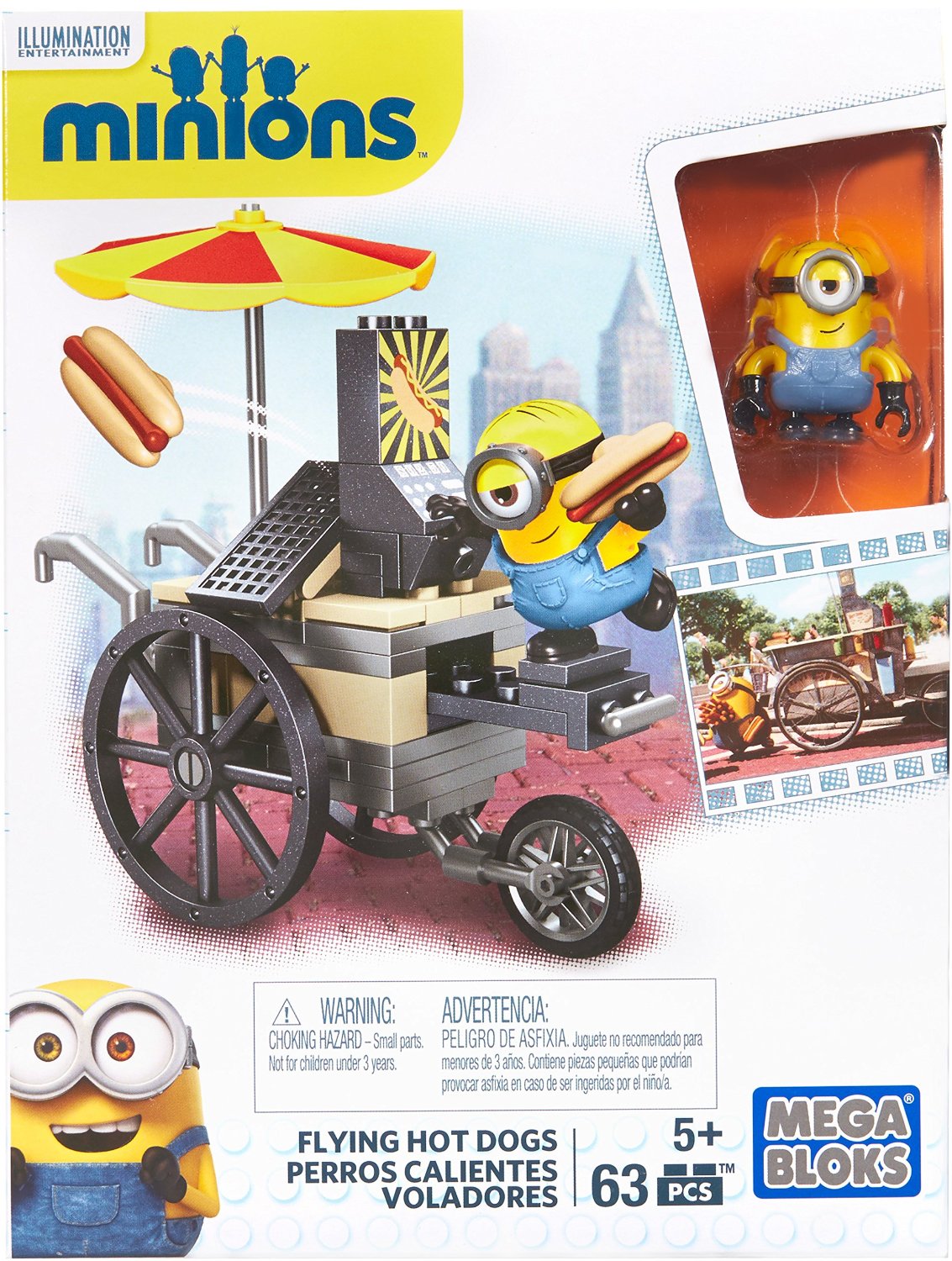MEGA BLOKS Minions™ Flying Hot Dogs