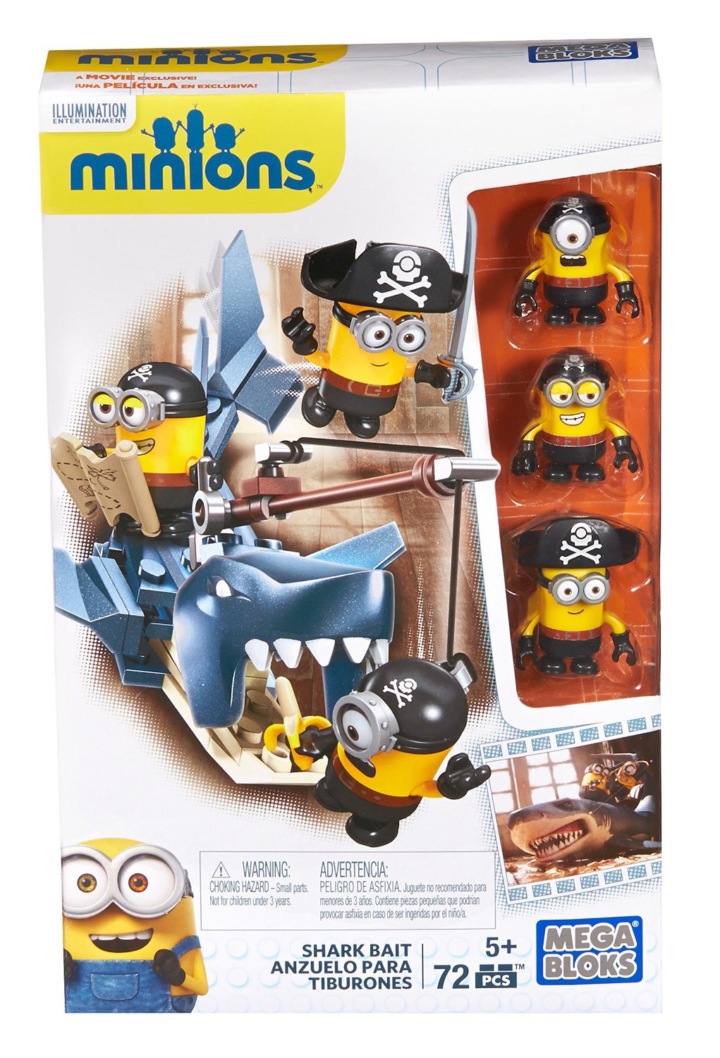 MEGA BLOKS Minions™ Shark Bait Figure Pack