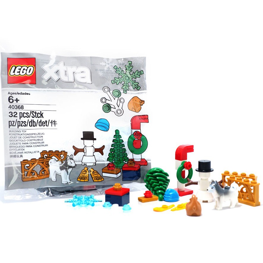 40368 LEGO Xtra Christmas Accessories - Phụ kiện trang trí Giáng sinh