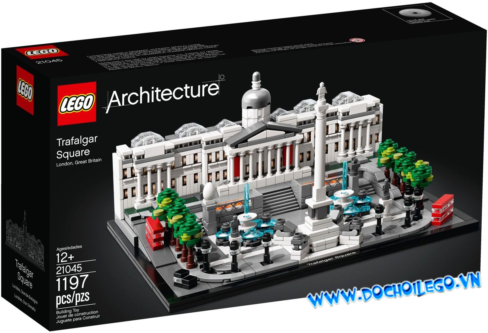 21045 LEGO ARCHITECTURE Trafalgar - Quảng Trường Trafalgar