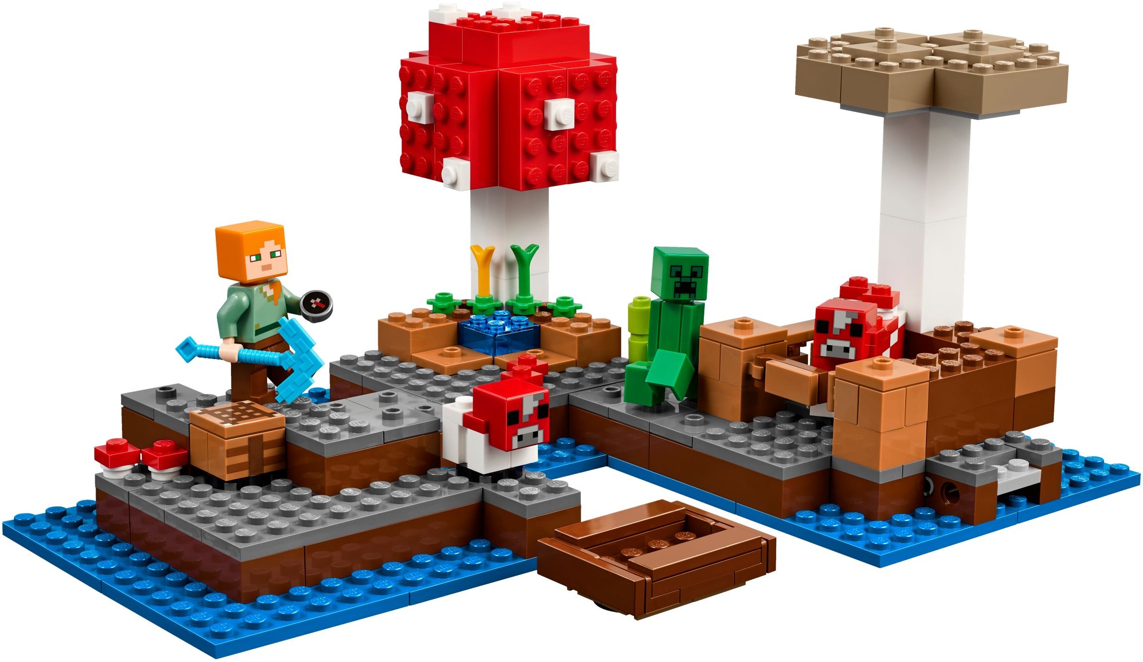 21129 LEGO Minecraft™ The Mushroom Island