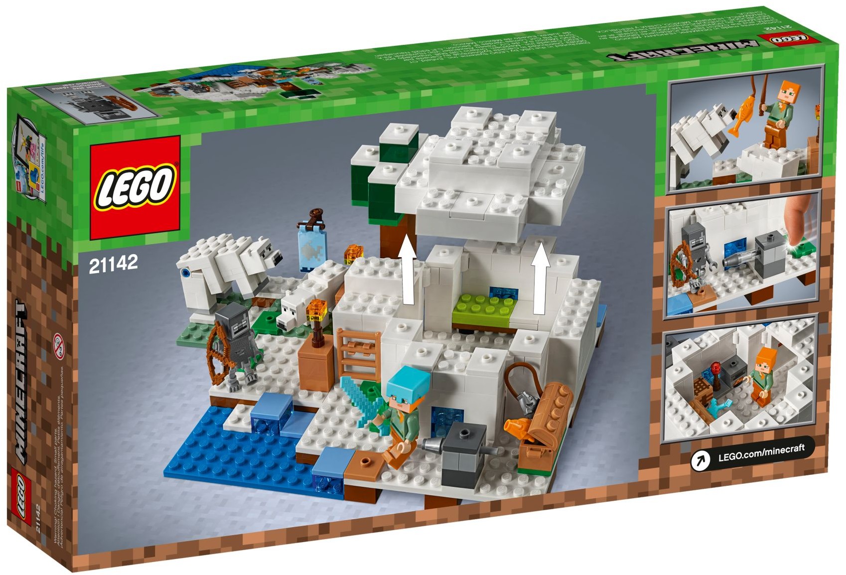 21142 LEGO Minecraft™ LEGO Minecraft the Polar Igloo