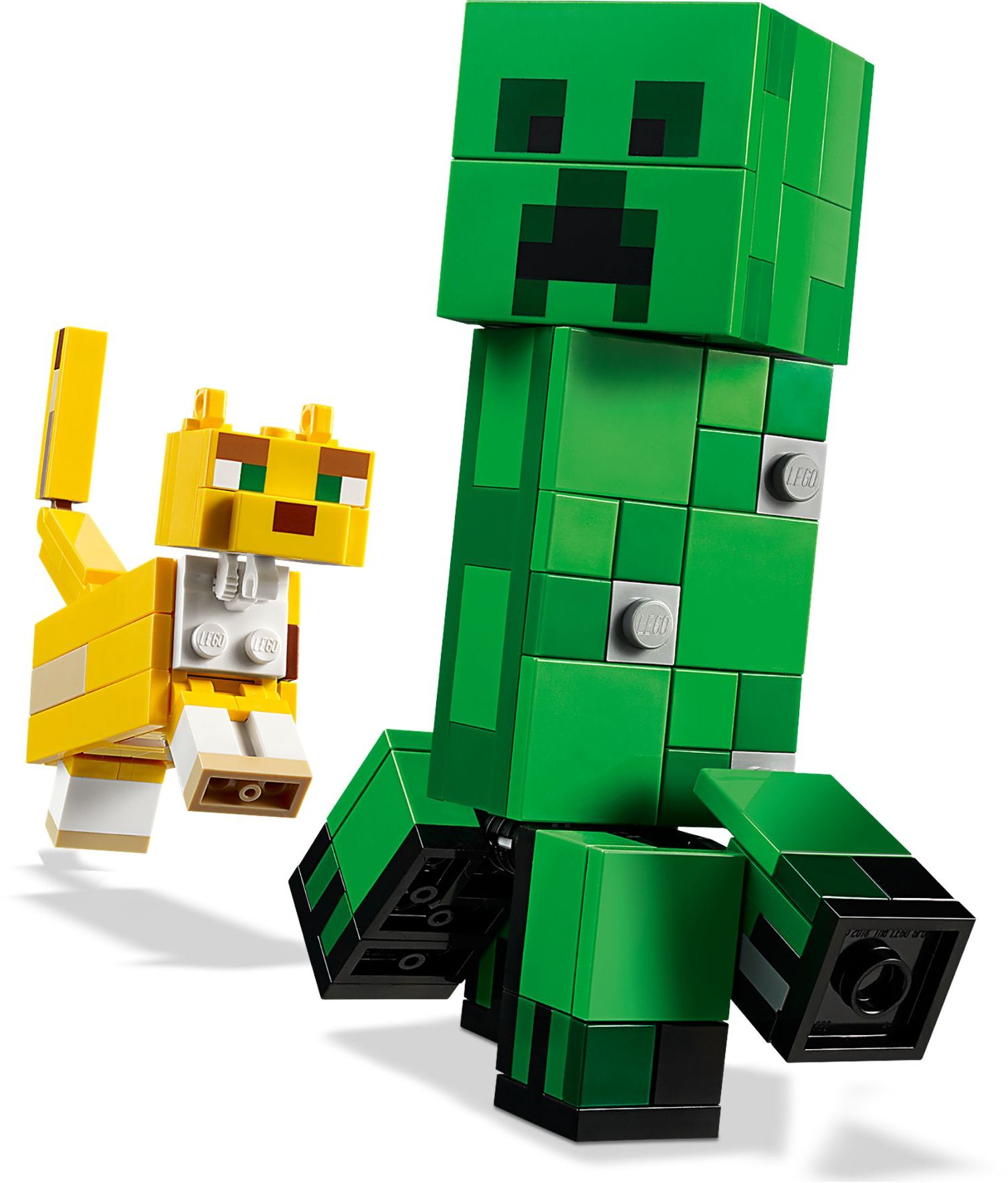 21156  LEGO Minecraft BigFig Creeper and Ocelot - Cuộc đối đầu của Creeper và mèo gấm