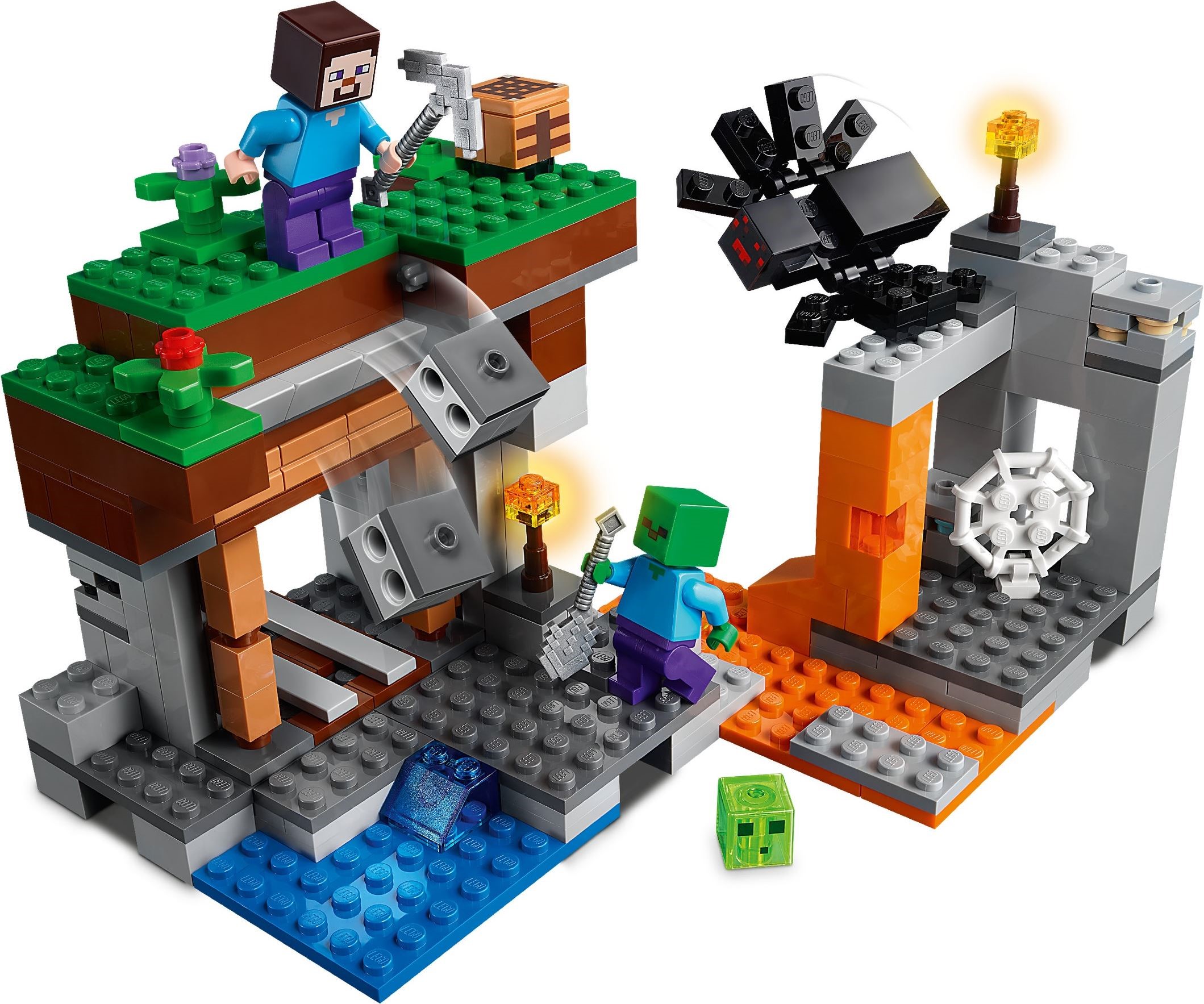 21166 Minecraft The 'Abandoned' Mine - Khu mỏ bỏ hoang