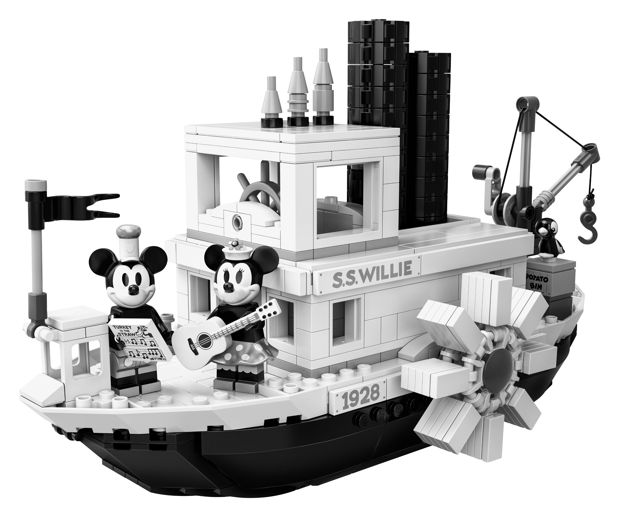 21317 Lego Ideas Disney Mickey Mouse Steamboat Willie