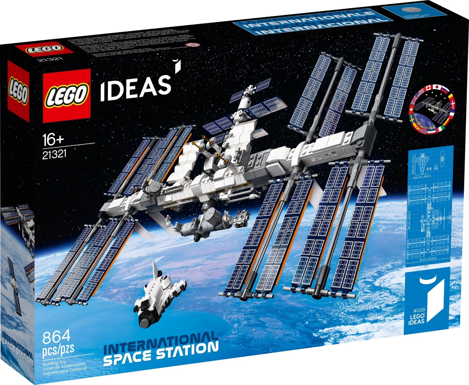 21321 LEGO Ideas Nasa International Space Station - Trạm vũ trụ quốc tế