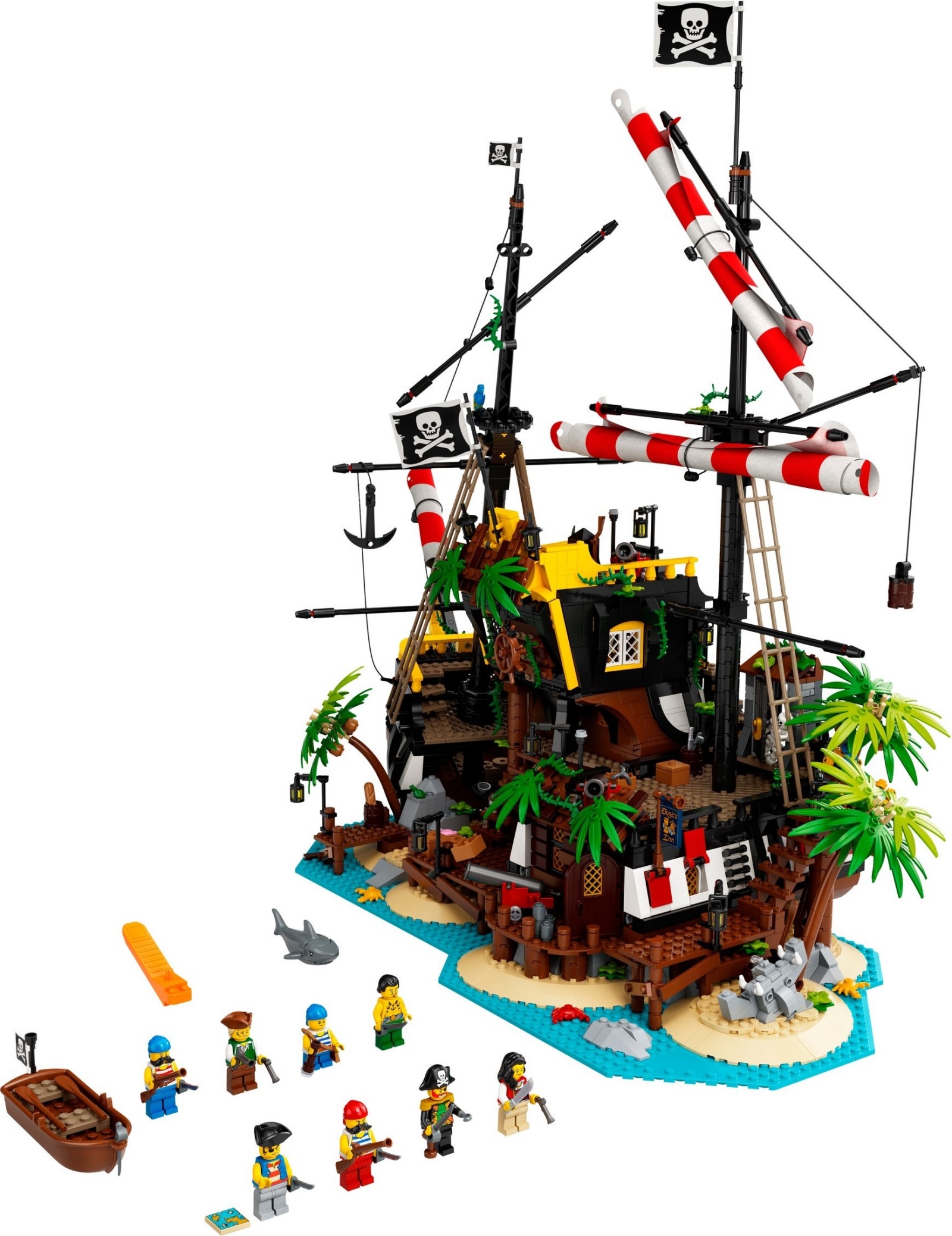 21322 LEGO Ideas Pirates of Barracuda Bay - Bộ đồ chơi LEGO Đảo Hải tặc