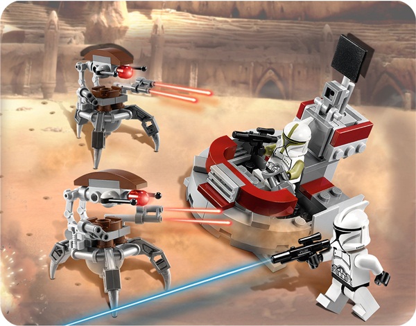 75000 LEGO® SW Clone Troopers vs. Droidekas