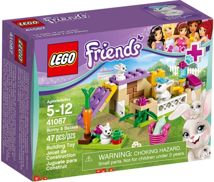 41087 LEGO® FRIENDS Bunny & Babies