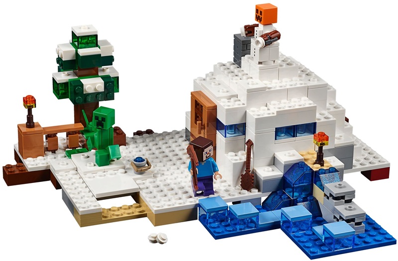 21120 LEGO® Minecraft the Snow Hideout (New)