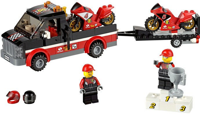 60084 LEGO® CITY Racing Bike Transporter (năm 2015)