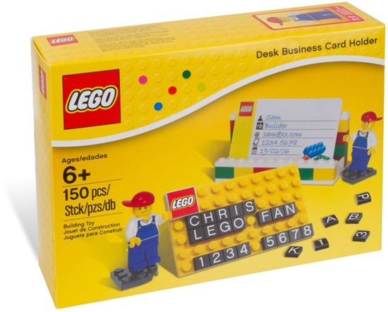 850425 LEGO® Desk Business Card Holder