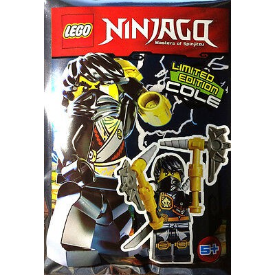 COLE 891611 - LEGO Ninjago Limited Edition  - Foil Pack - Nhân vật COLE pack #2