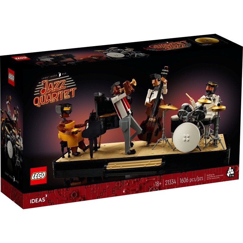[Hàng có sẵn] 21334 LEGO Ideas (CUUSOO) Jazz Quartet - Đồ chơi lắp ráp BAN NHẠC