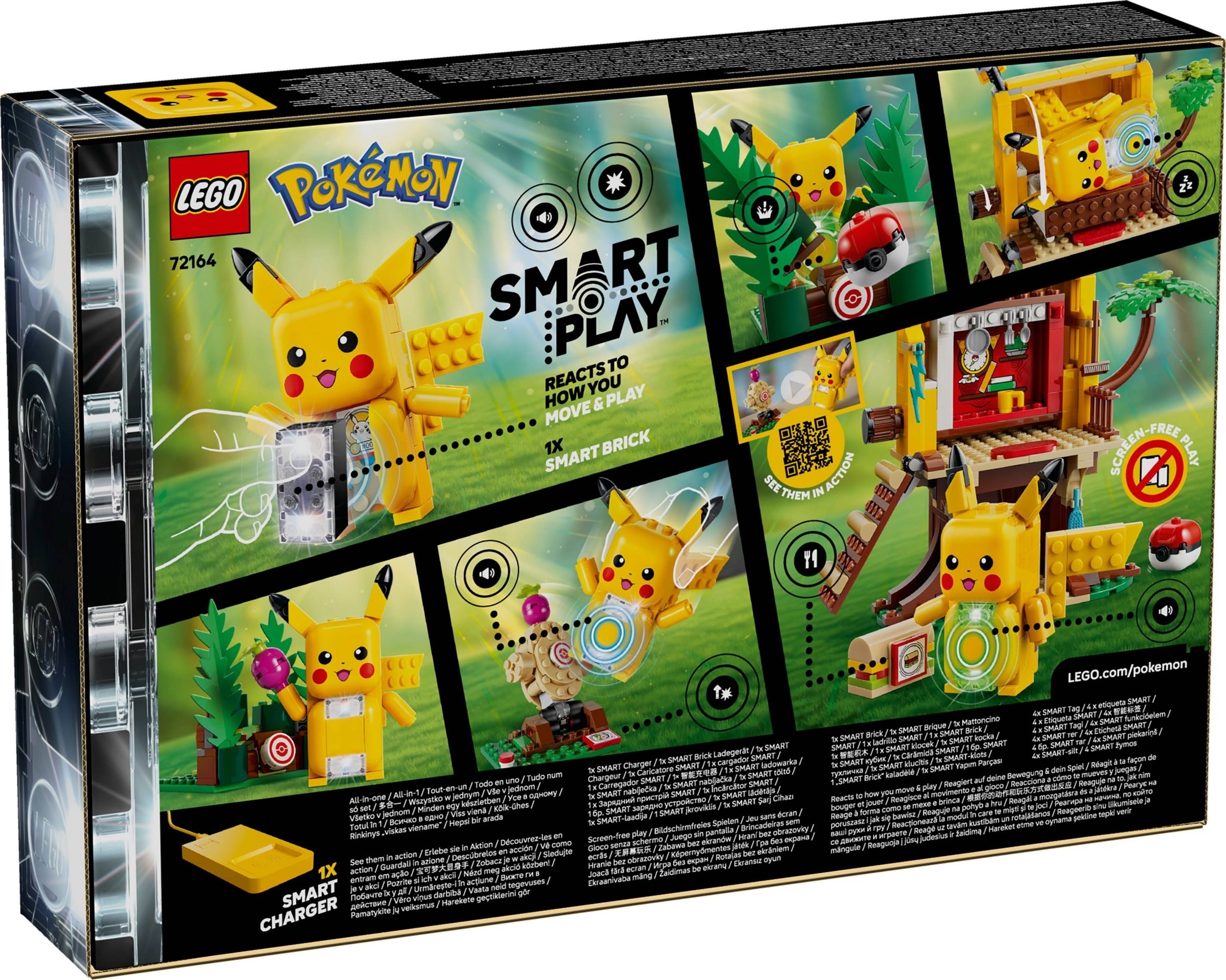 72164 LEGO® Pokémon SMART Play Training House with Pikachu