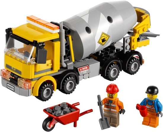 60018 LEGO® City Cement Mixer (mẫu năm 2013)
