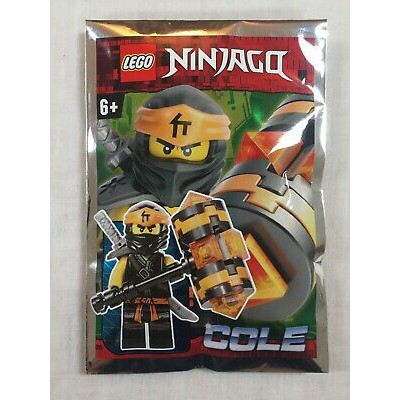 ❤ 892062 LEGO Ninjago: Secrets of the Forbidden Spinjitzu- Cole foil pack #7- Nhân vật
