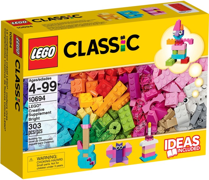 10694 LEGO® CLASSIC Creative Supplement Bright (năm 2015)