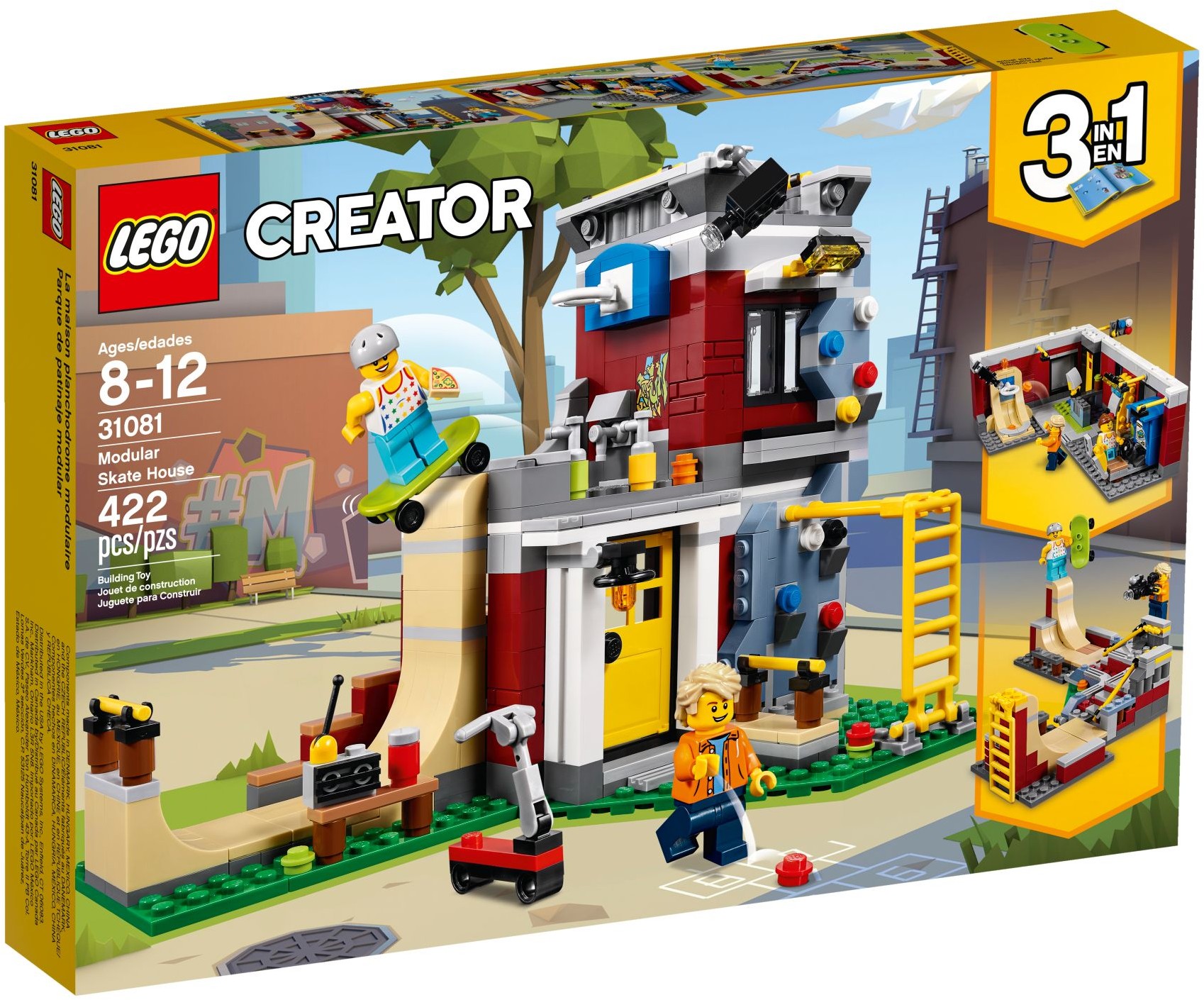 31081 LEGO Creator 3in1 Modular Skate House