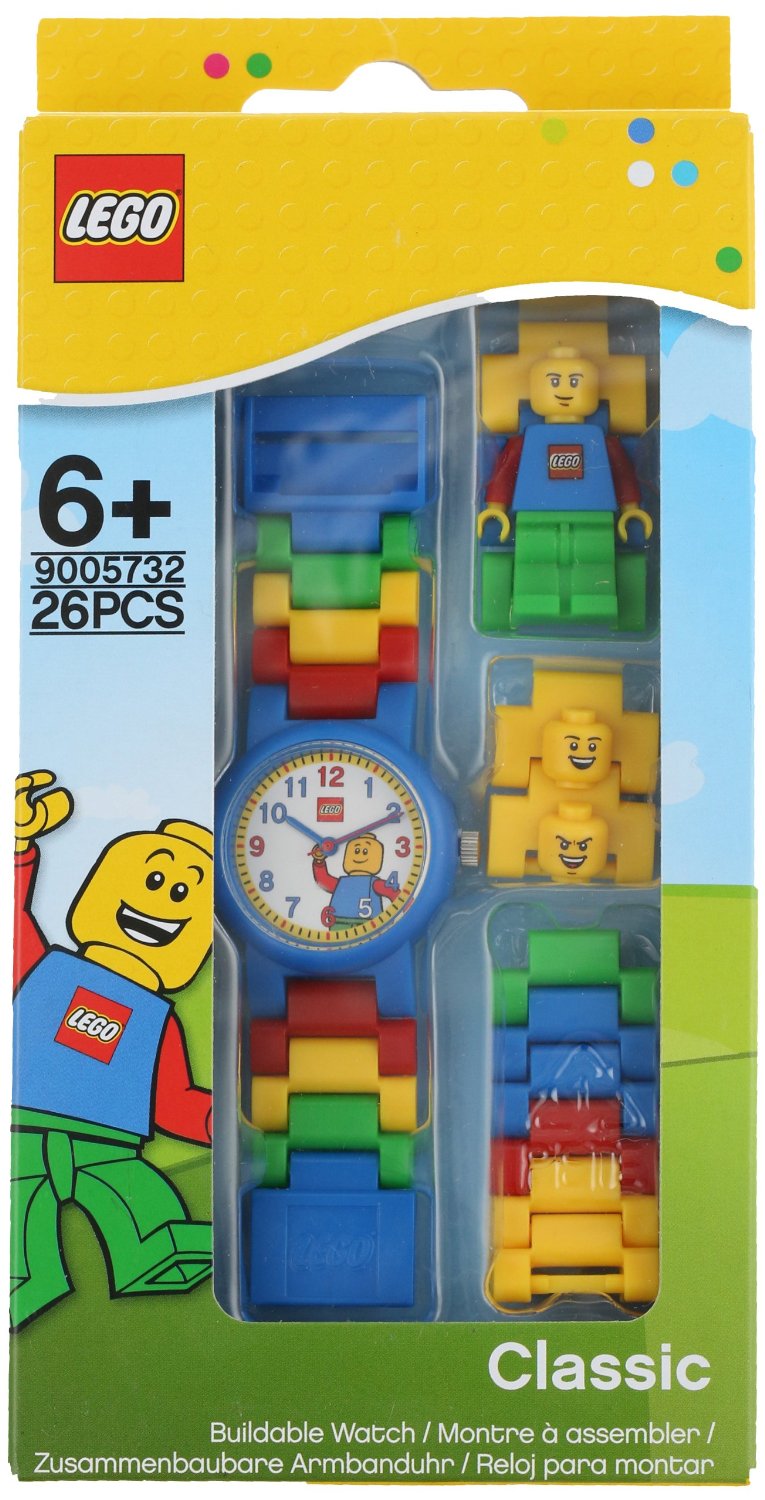 9005732 LEGO® Kids Classic Minifigure Link White Dial Watch