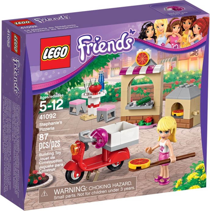 41092 LEGO® FRIENDS Stephanie's Pizzeria (năm 2015)