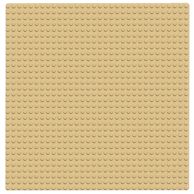 10699 LEGO® Sand Baseplate (màu vàng cát) - tấm nền 32 x 32 nút