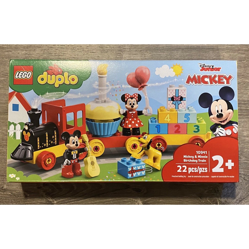 10941 LEGO Duplo Mickey & Minnie Birthday Train - Tàu lửa sinh nhật của Mickey và Minnie -LEGO khối to
