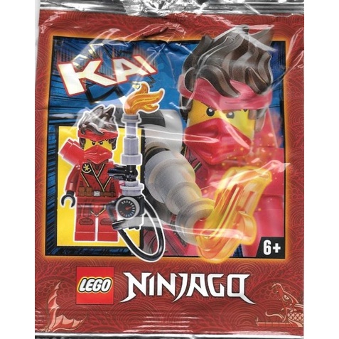 892177 Túi Nhân vật Kai foil pack #8 - trong chủ đề LEGO Ninjago Island