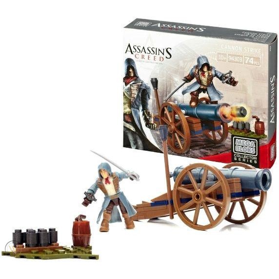 Mega Bloks Collector Series - Assassin's Creed Cannon Strike - Bộ Xếp hình Mega Construx