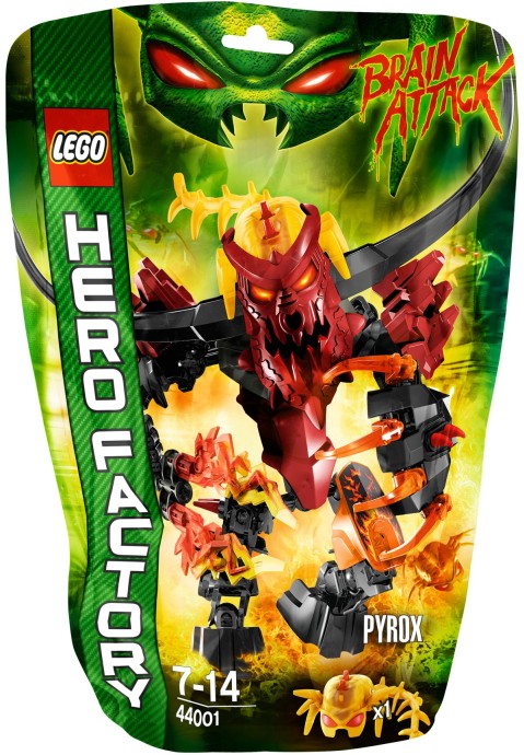 44001 LEGO® Hero factory PYROX (mẫu năm 2013)