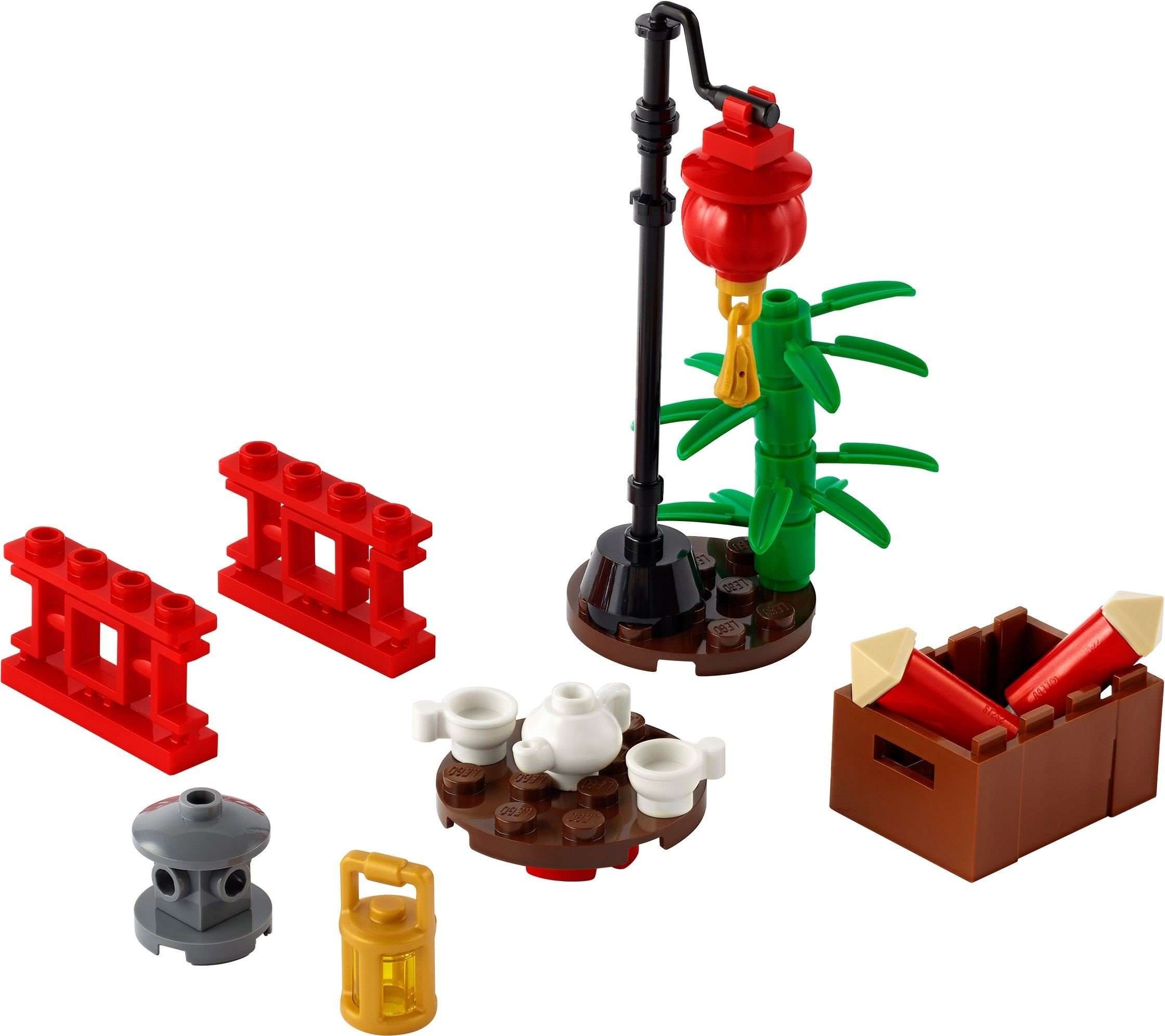 40464 LEGO xtra Chinatown - Phụ kiện trang trí tiệc trà