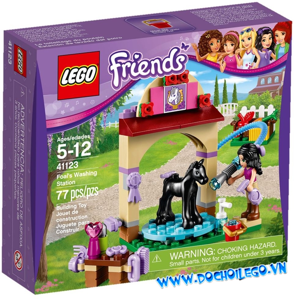 41123 LEGO Friends Foal's Washing Station