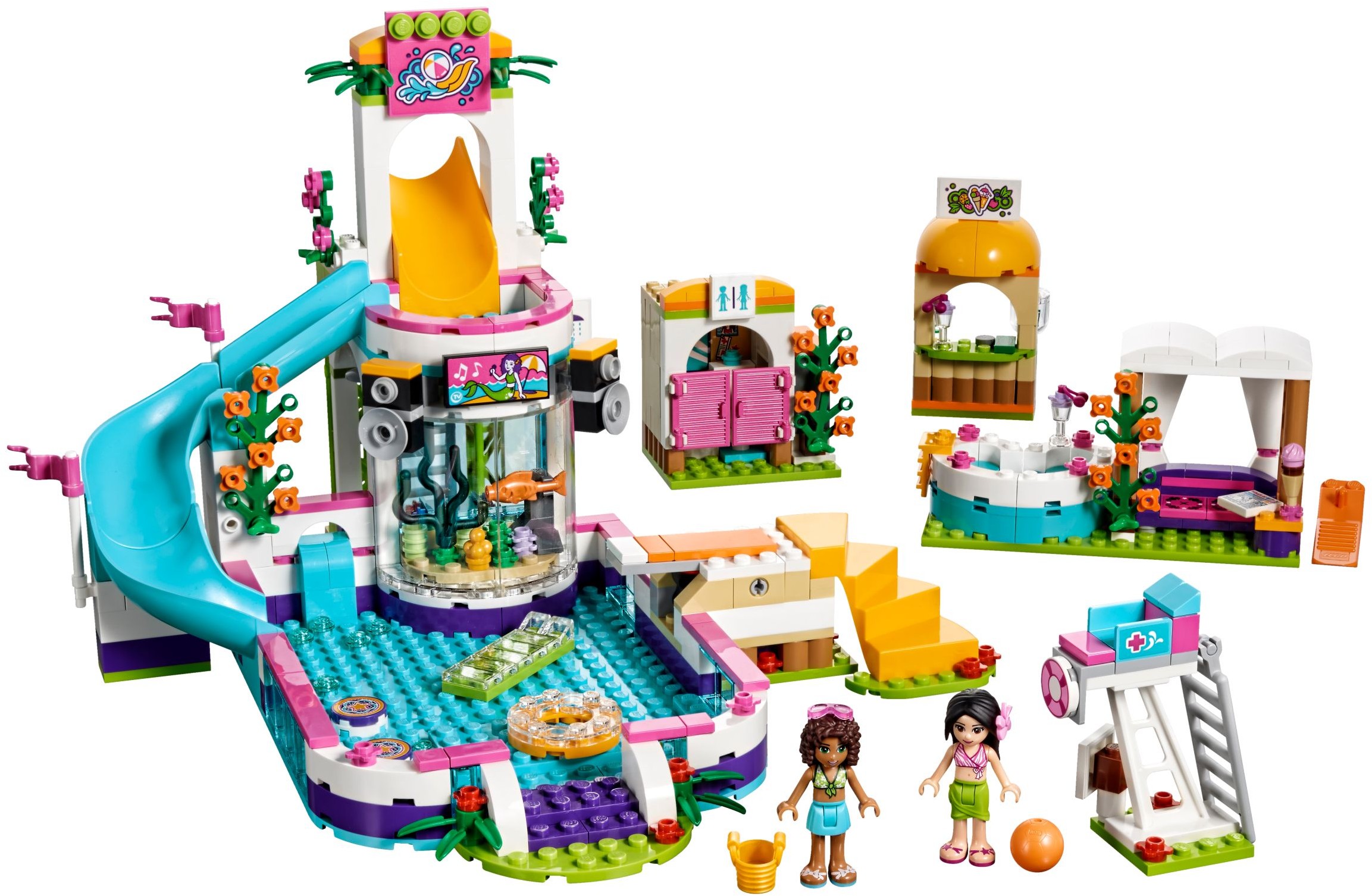 41313  LEGO Friends Heartlake Summer Pool - Hồ bơi thành phố Heartlake