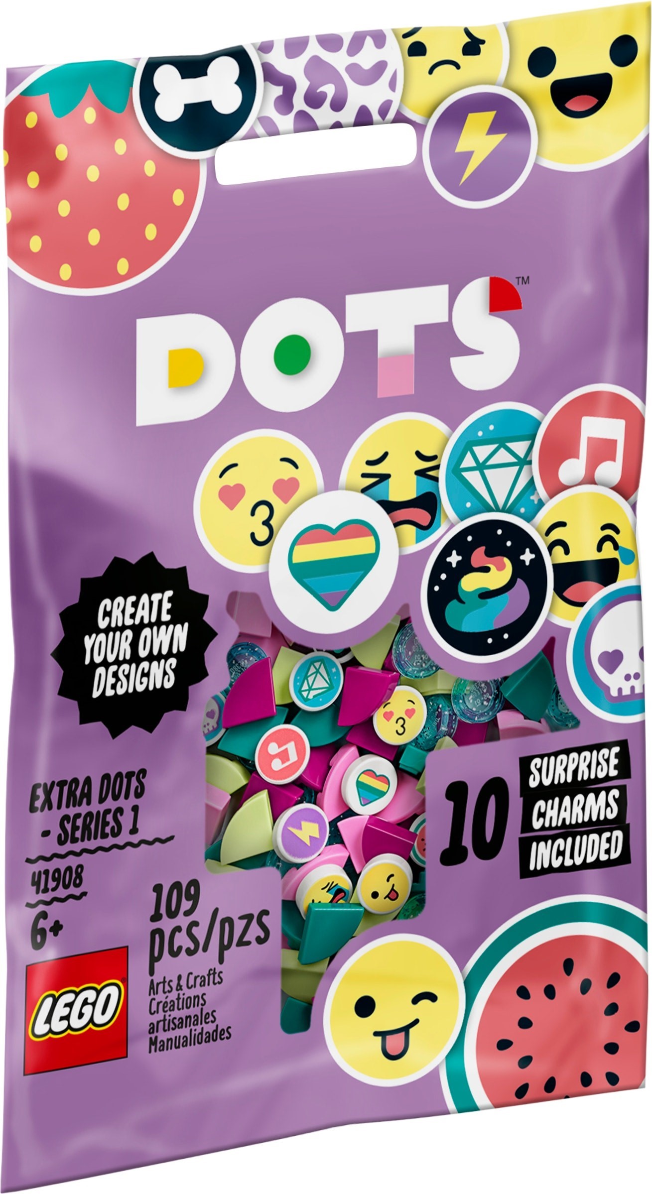 41908 LEGO Extra DOTS - series 1- Chi tiết cộng thêm đầy màu sắc