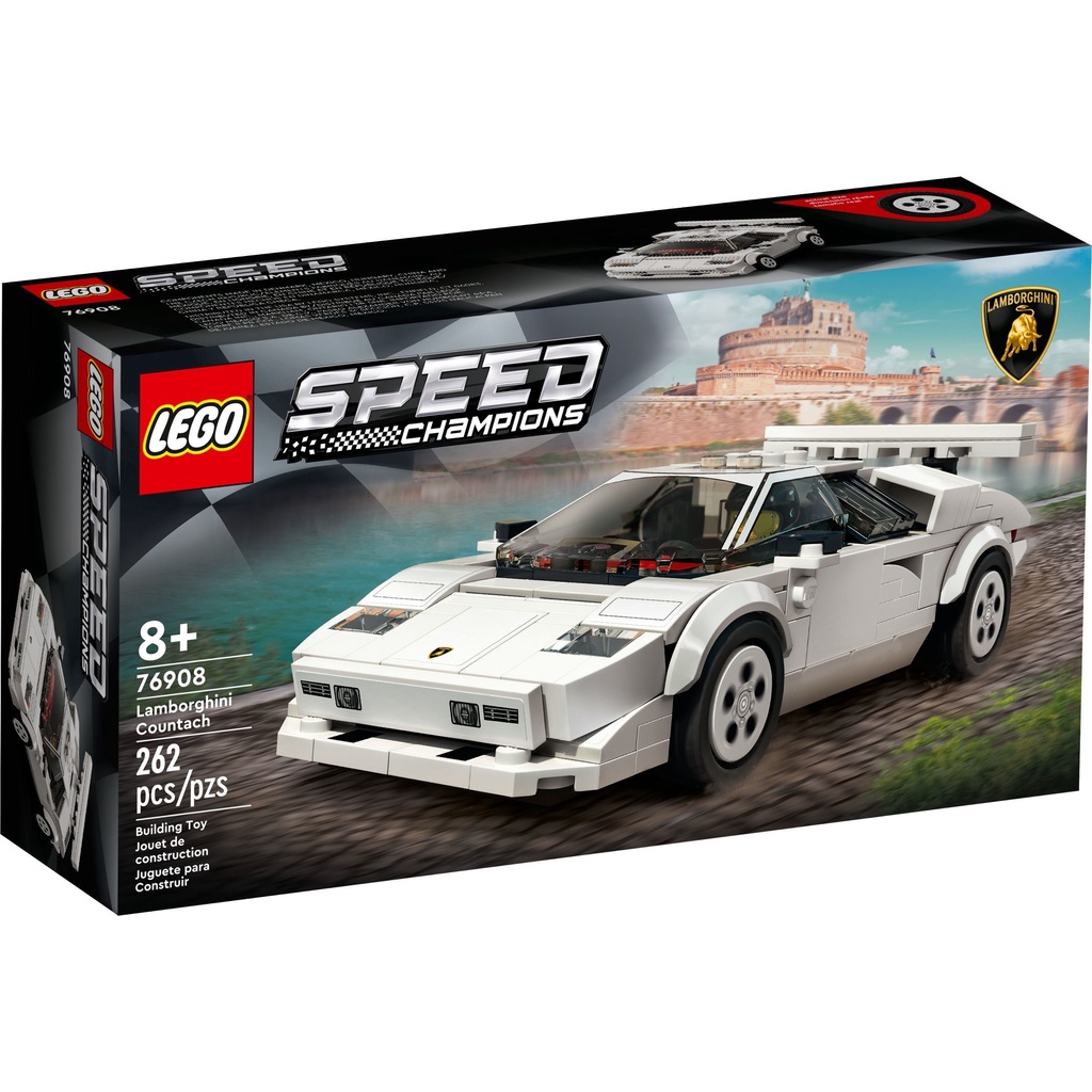 76908 LEGO Speed Champions Lamborghini Countach - Siêu xe tốc độ - Đồ chơi LEGO
