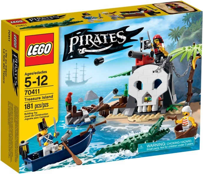 70411 LEGO® Pirates Treasure Island