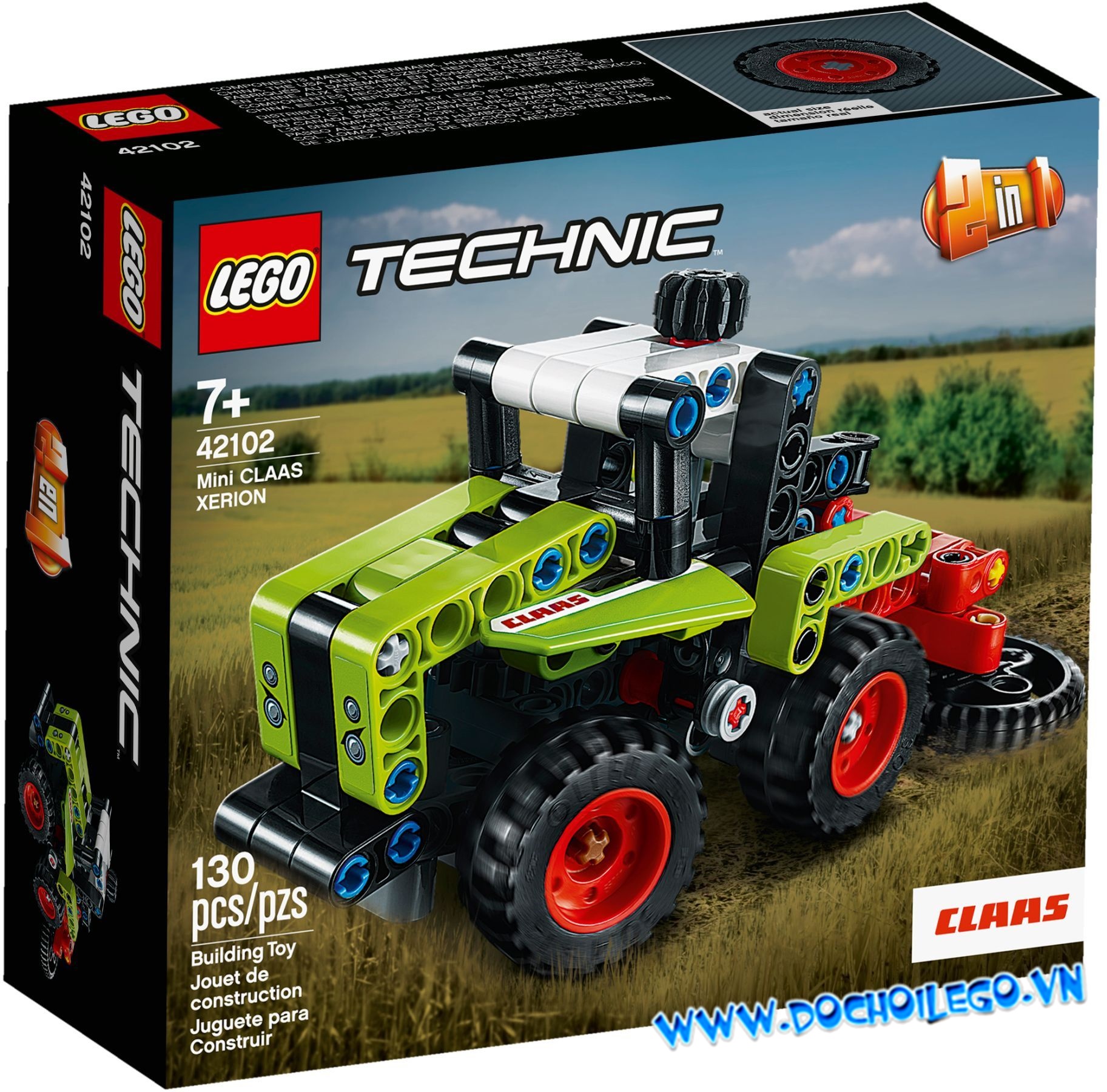 42102 LEGO Technic Mini CLAAS XERION