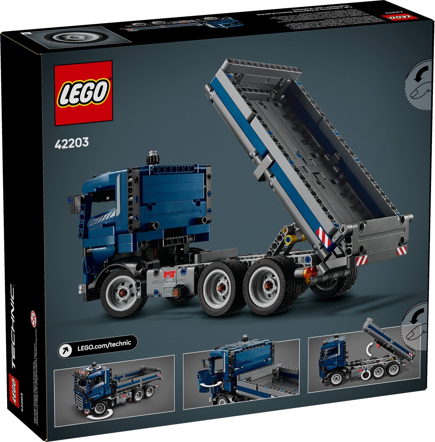 42203 Đồ chơi lắp ráp Iego Technic Tipping Dump Truck - Xe Ben Lật