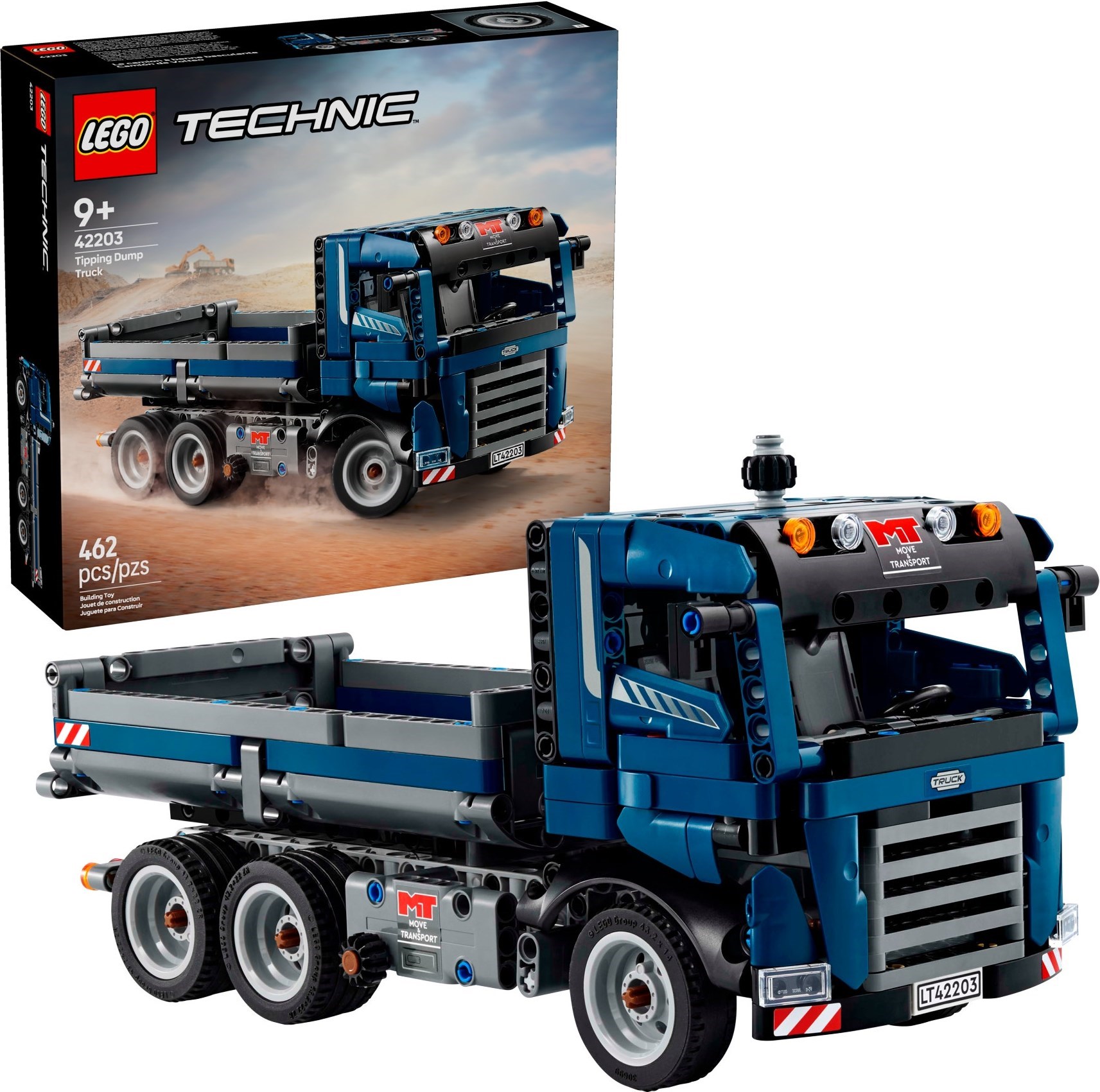42203 Đồ chơi lắp ráp Iego Technic Tipping Dump Truck - Xe Ben Lật