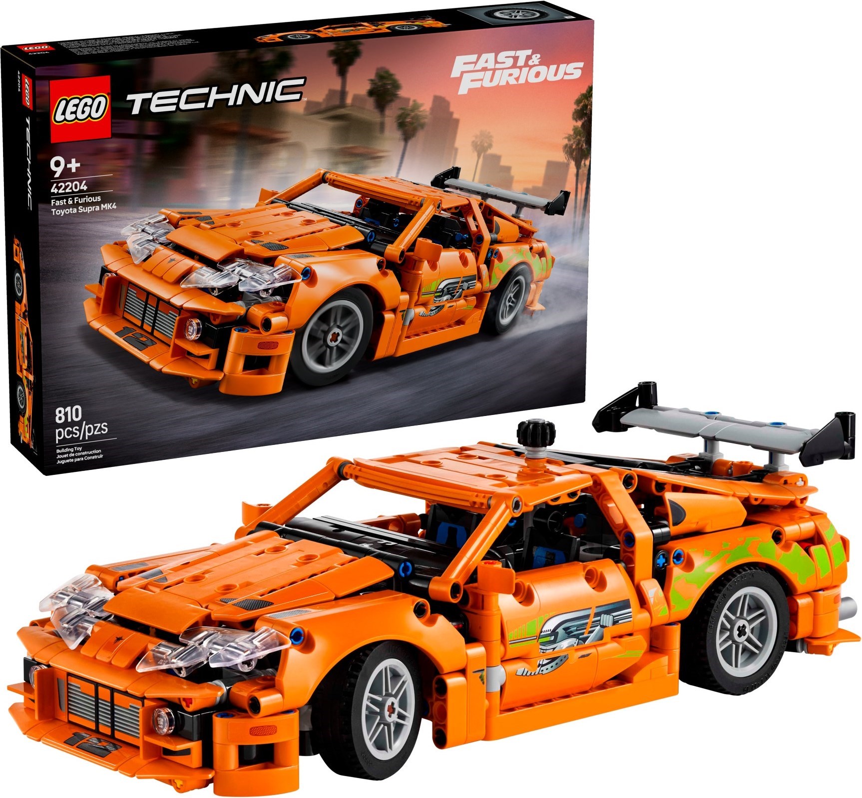42204 Đồ chơi lắp ráp Lego Technic Fast & Furious Toyota Supra MK4