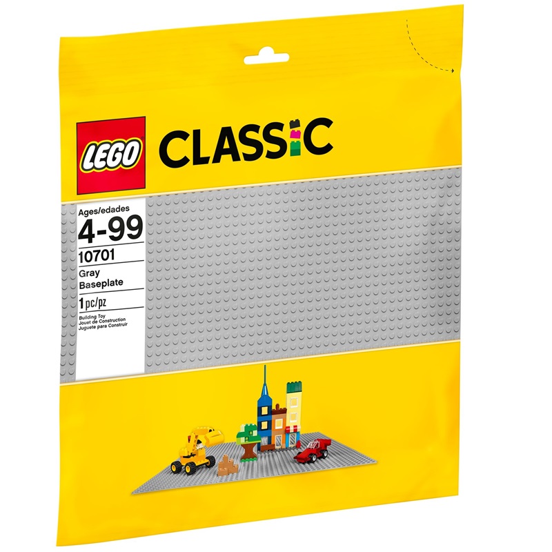 10701 LEGO® Grey Baseplate - tấm nền 48 x 48 nút