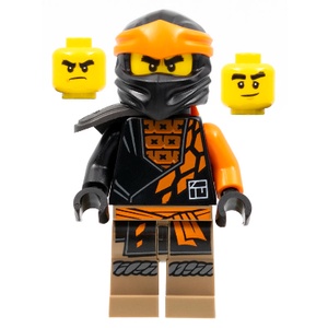 LEGO Ninjago Minifigure Cole - Nhân vật Ninjago Cole - njo720