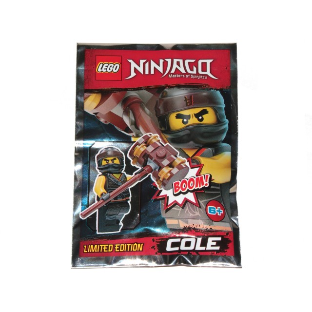 891839 LEGO Cole foil pack #5 - Nhân vật Cole