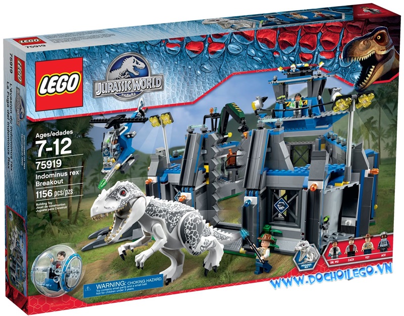 75919 LEGO®  Indominus Rex Breakout (năm 2015)