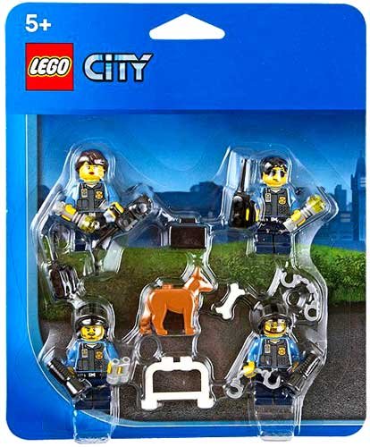 850617 LEGO® City Police Officers & Dog Minifigure Accessory