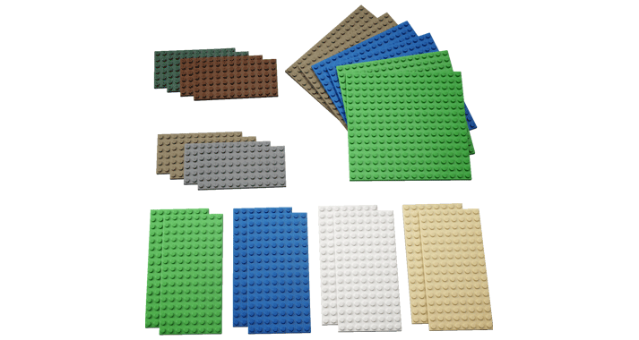 9388 LEGO® Education Small Building Plates Set